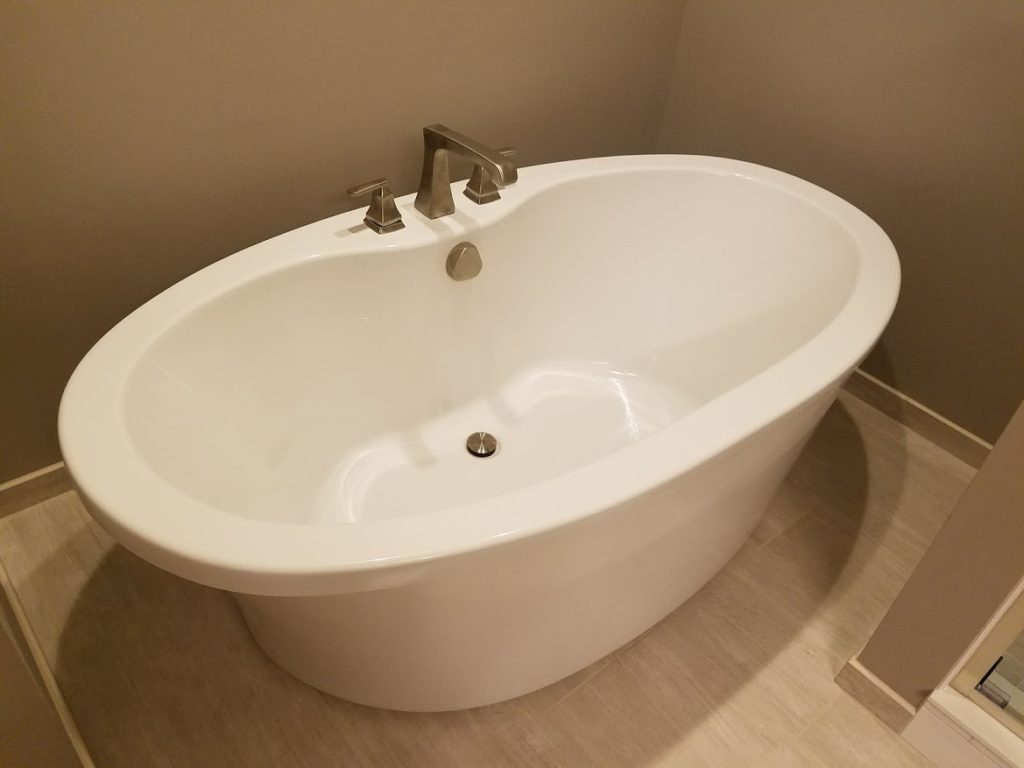 Master Bathroom with Soaker Tub