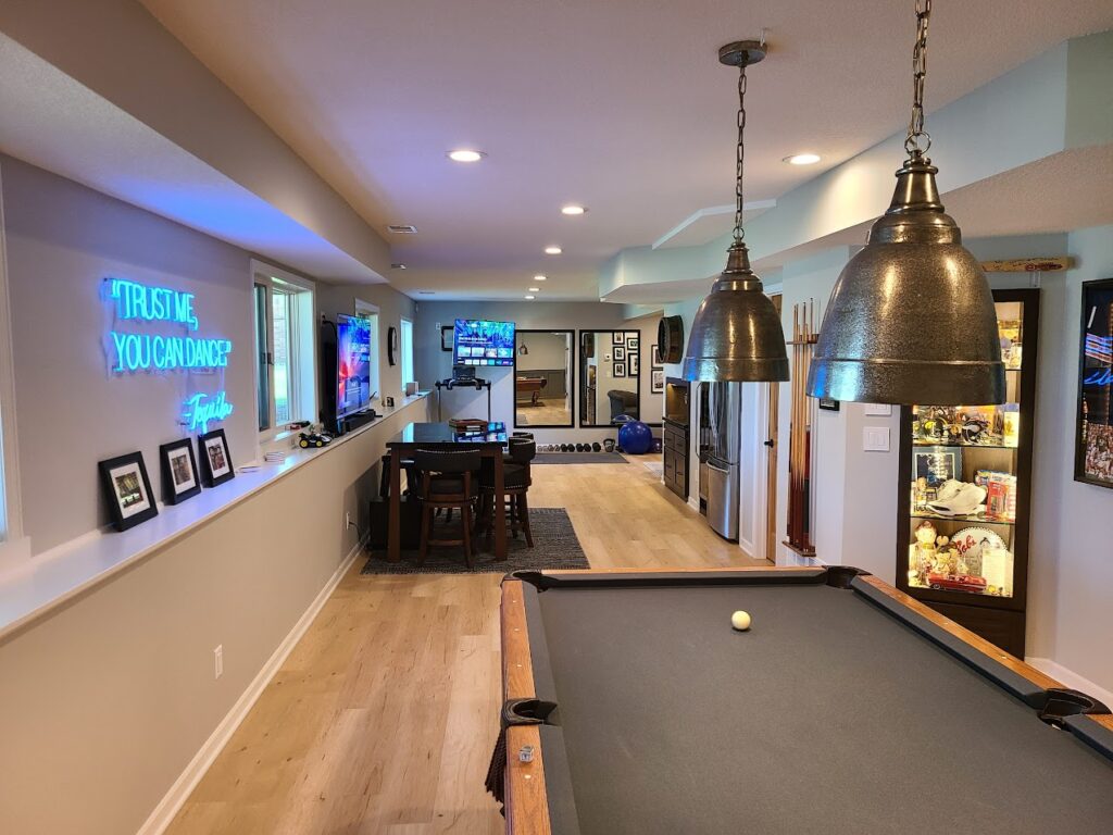 Beautiful Basement