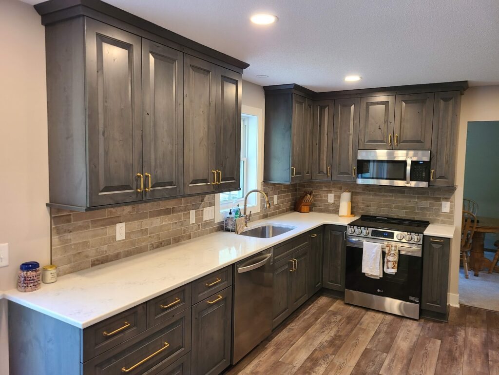 Rustic Alder Kitchen